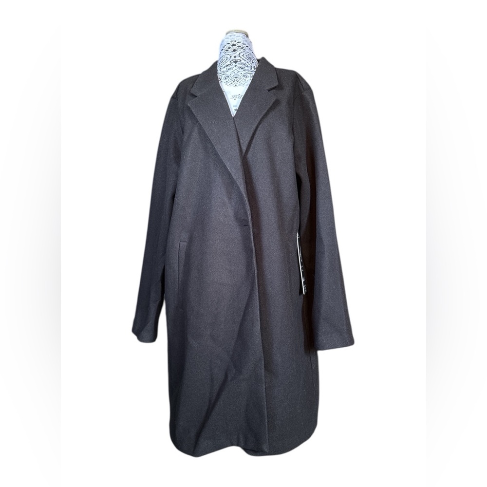 Black Label Charcoal Trench Coat
